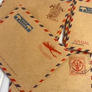 Cute Kraft Miniature Party Invitation Envelopes